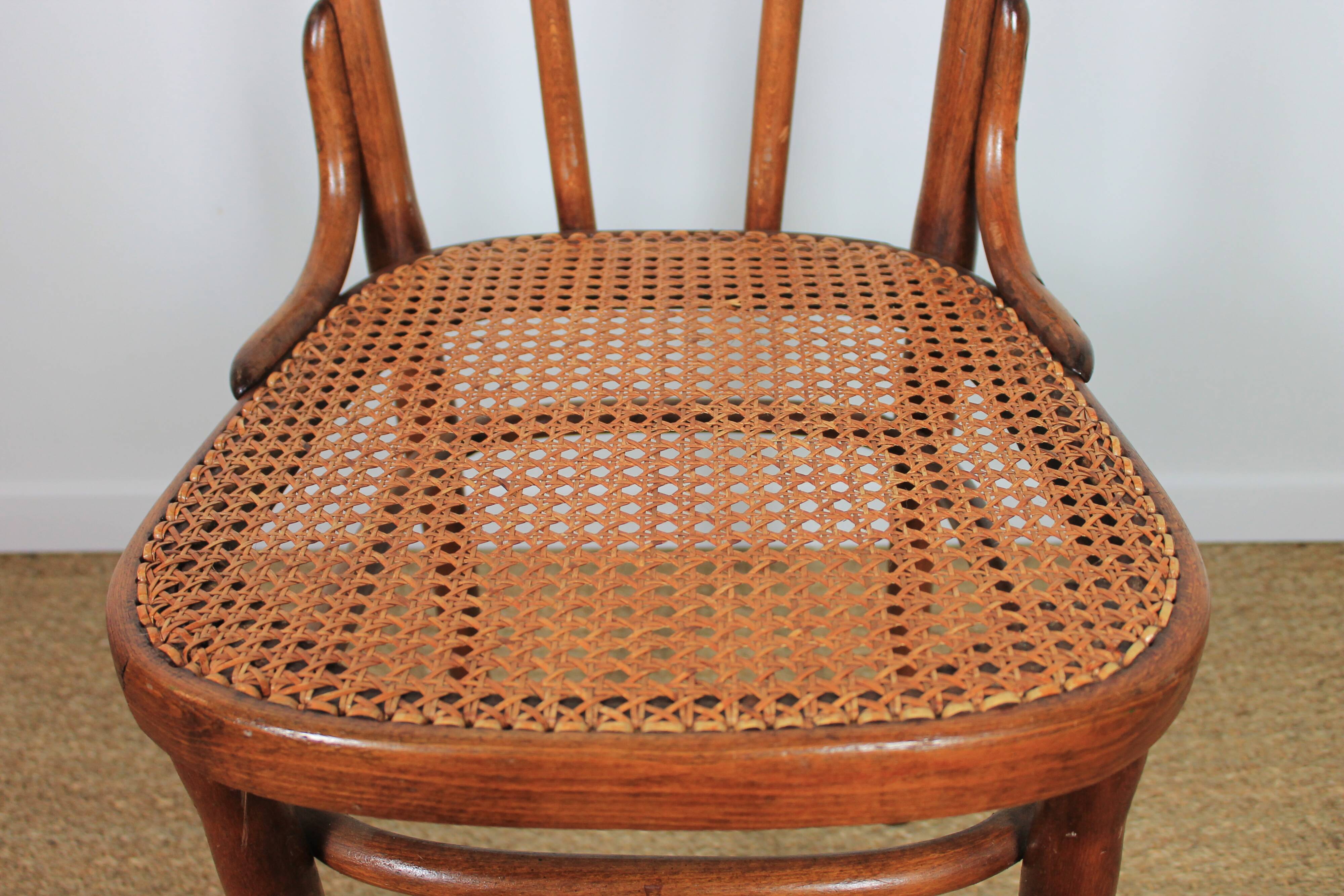 Pair of thonet bistro chairs