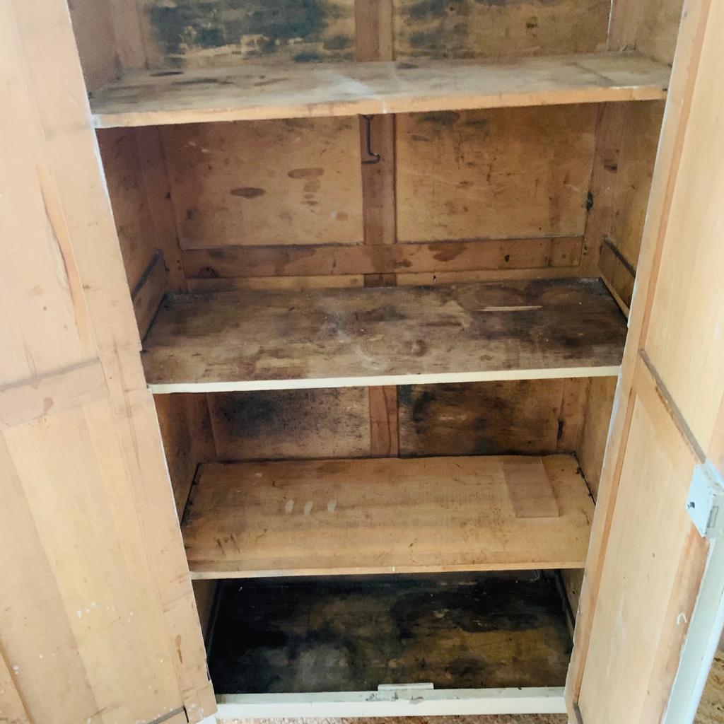 White Parisian wardrobe - 2 doors