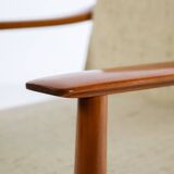 Mid-Century Antimott Armchair by Walter/Wilhelm Knoll