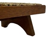 Vintage footstool 60's minimal stool low model