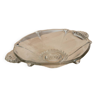 Beaded glass bowl
