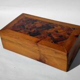 Cedar marquetry box