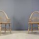 Vintage Windsor Style Dining Chairs, 1960s - Set of 6