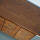 Vintage Dutch Oak Apothecary Sideboard / Filing Cabinet, 1950s
