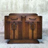 Art Deco oak sideboard