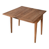 Old extendable solid wood portfolio table