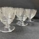 6 verres à vin Baccarat Lulli estampillés