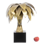 Maison Jansen style . Palmier lamp in gilded brass. 1970s. LS4506587Y