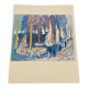 Raoul dufy (d’après) - lithographie « la régate »