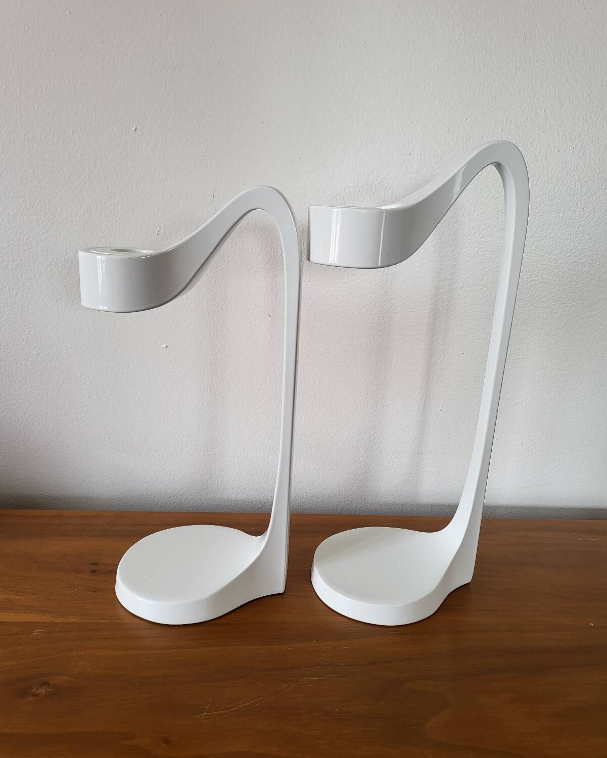 Pair of IKEA design candlesticks 90 Monika Mulder