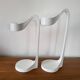Pair of IKEA design candlesticks 90 Monika Mulder