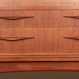 Sideboard, Danish teak Highboard, Ærthoj Jensen and Mølholm Herning 1960