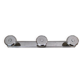 Stainless steel coat rack and towel rack
