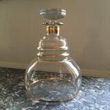 60'S gold glass carafe