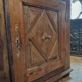 Buffet Ancien Français du XVIIᵉ Siècle en Bois de Châtaignier