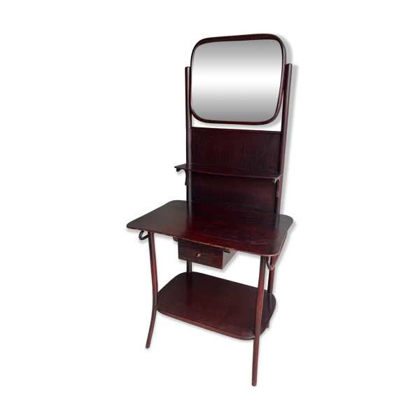 Coiffeuse ancienne Art déco avec miroir, années 1930