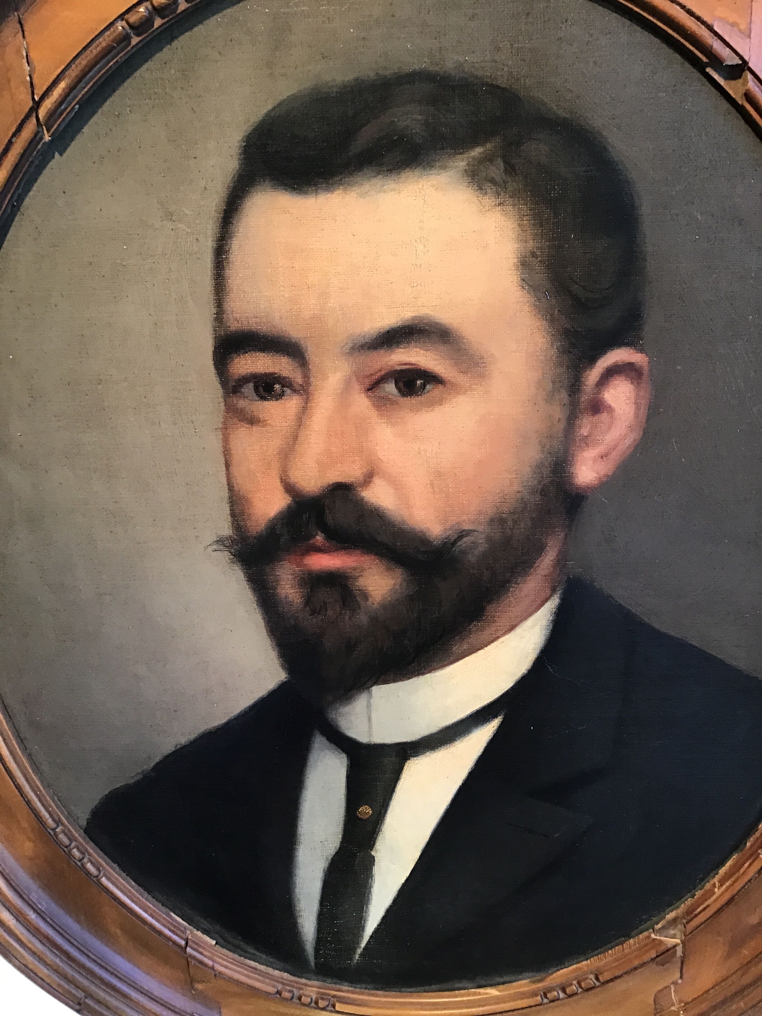 Portrait d’homme 19eme