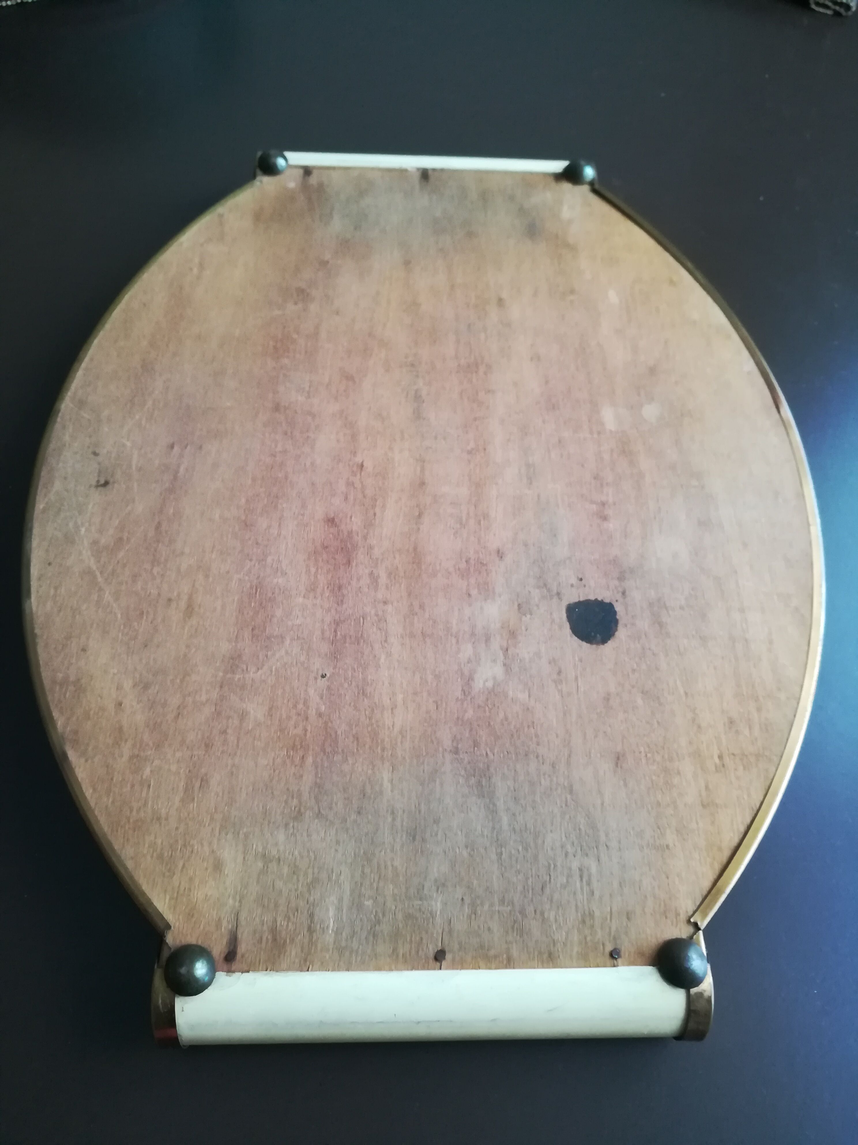 Plateau miroir art déco