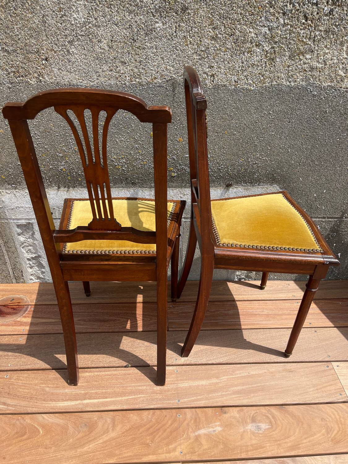 Art deco chairs