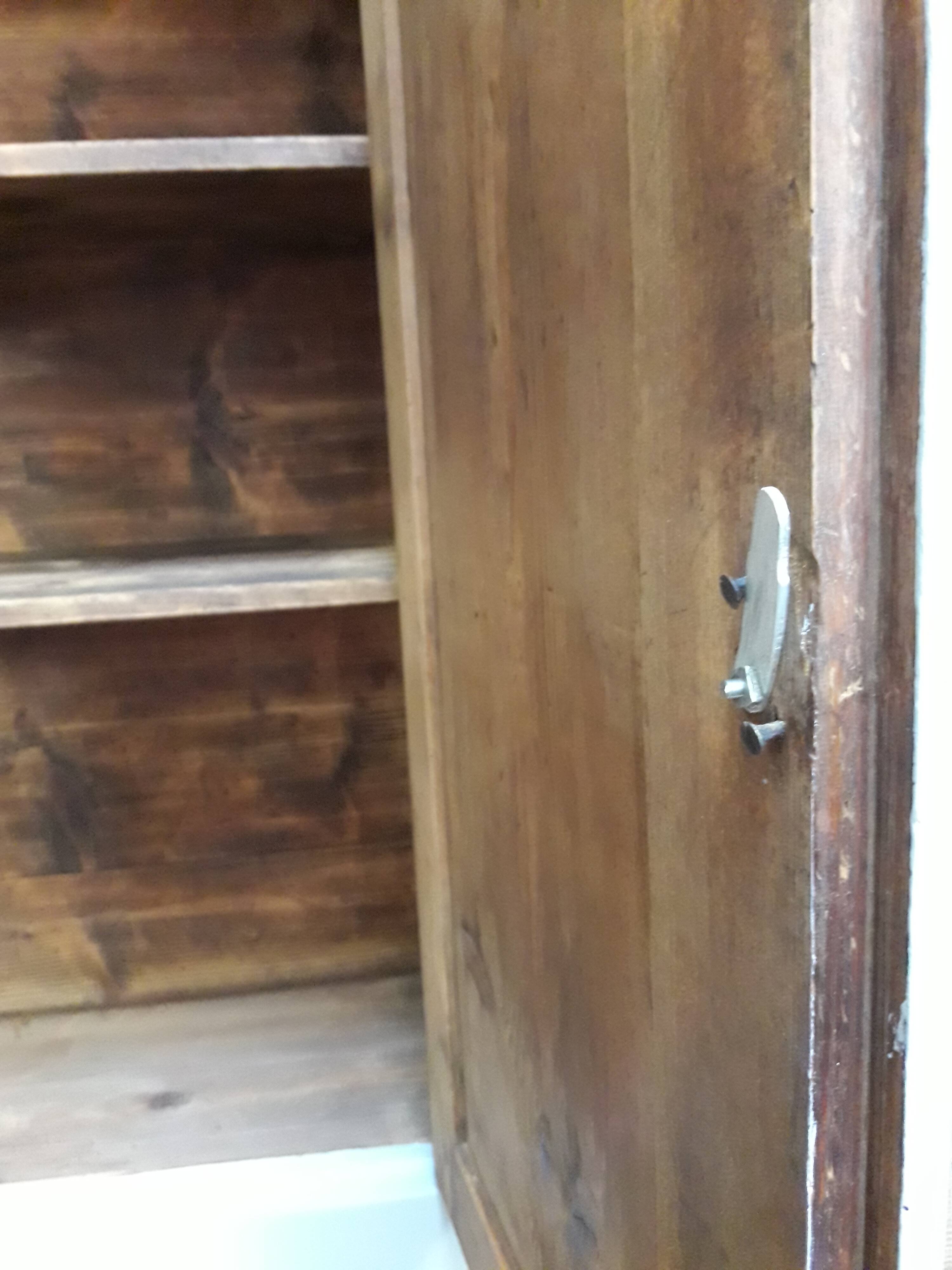 Small 2-door buffet, 19th century, painted fir