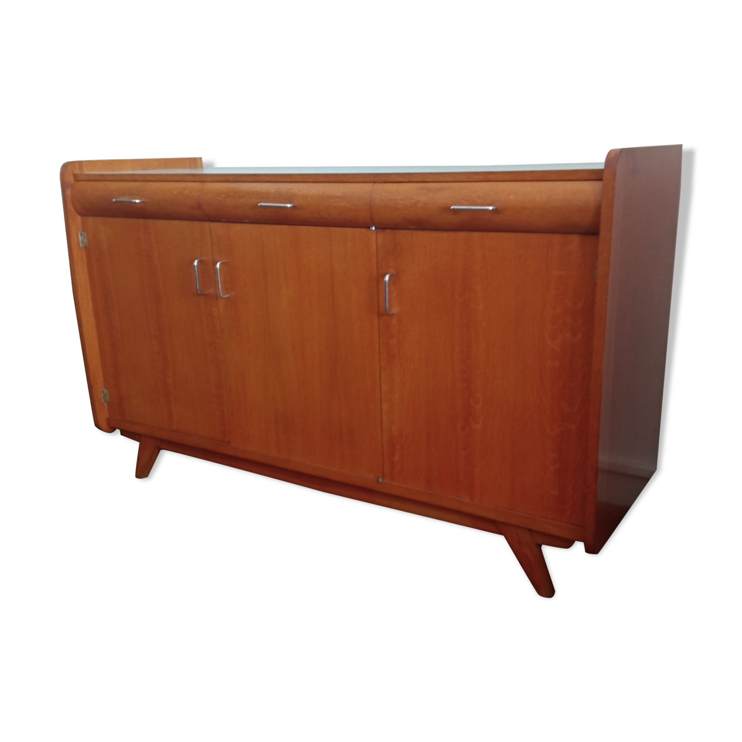 Buffet Enfilade 50s in blond wood