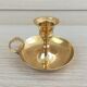 Brass candle holder "cellar rat"