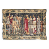 Tapisserie d'Halluin "Le Depart Des Chevaliers" au point de Loiselles
