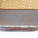 Mid-century Rotating Armchair,Leatherette,1980's.