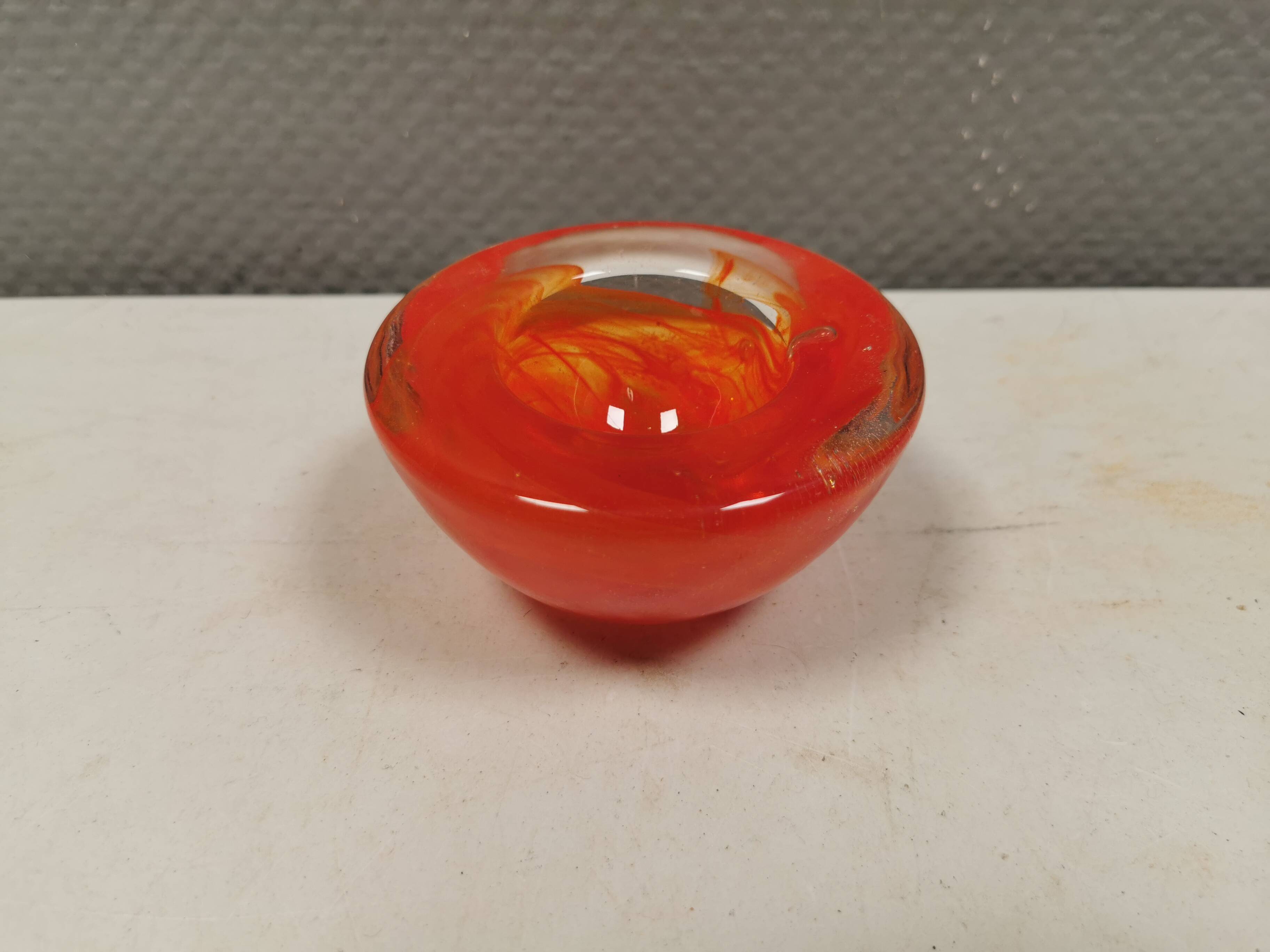 Beautiful candle holder by Kosta Boda, designed by Anna Ehrner in the 1990s