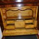 Secretaire louis philippe en acajou plateau marbre du xix ème siecle