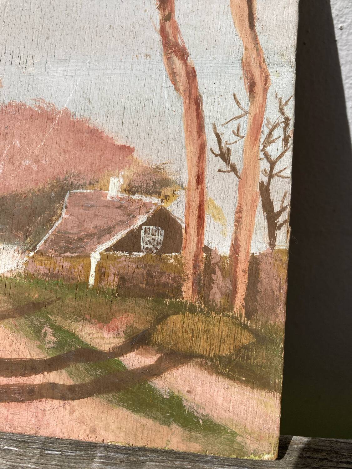 Oil painting landscape painting