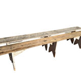 Pair of Bordeaux winemaker benches, France, 50s