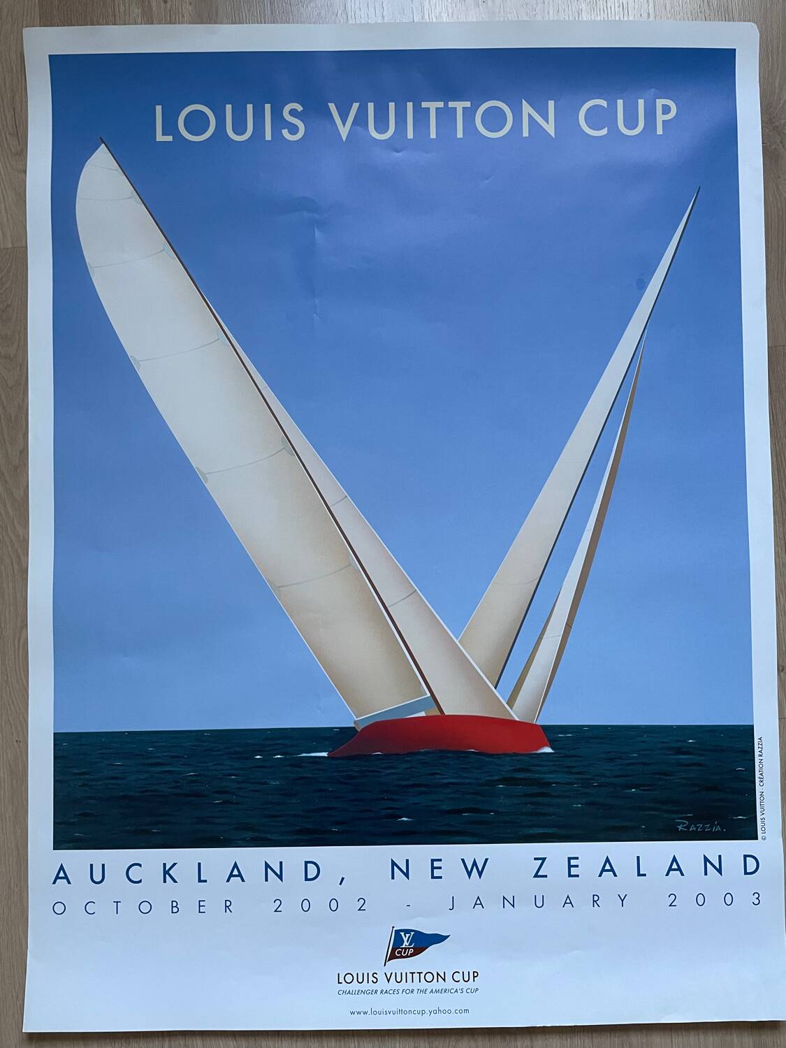 Louis Vuitton Cup Poster