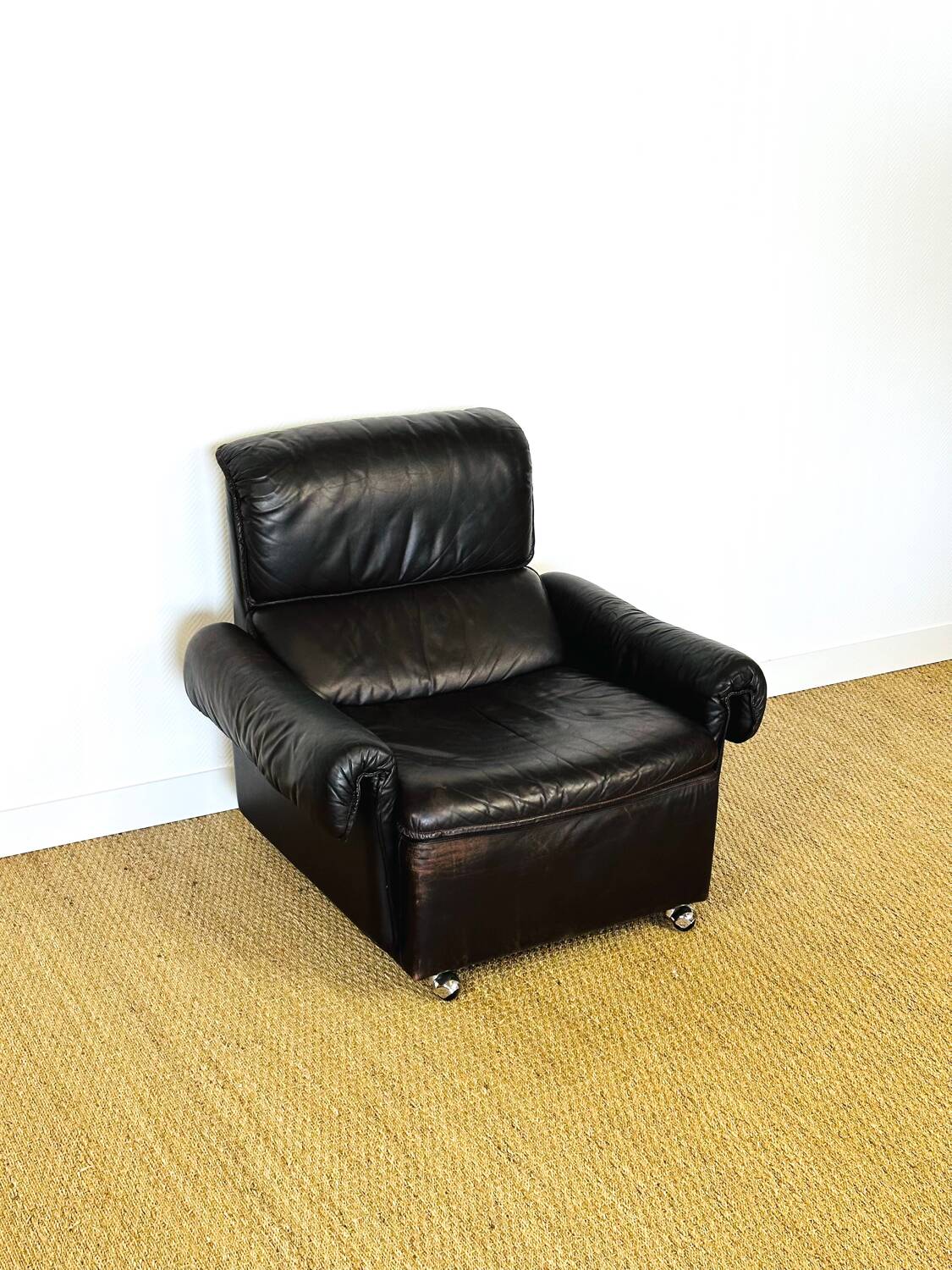 Modular leather sofa 1960
