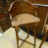 Pair of Gaudí-style stools