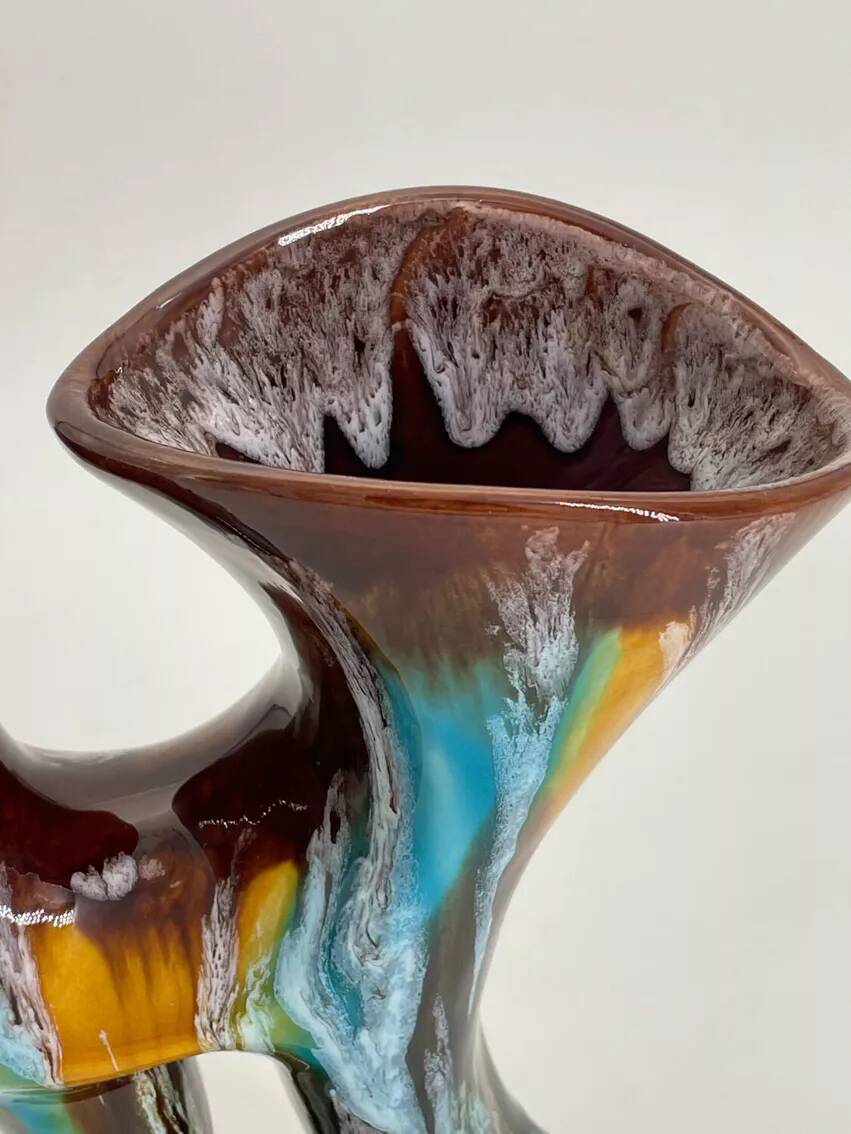 Vallauris vase in ceramic from the 1960s.