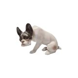 F. Diller Porcelain French Bulldog Rosenthal, 1930s