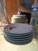 Set of 8 country-style dessert plates