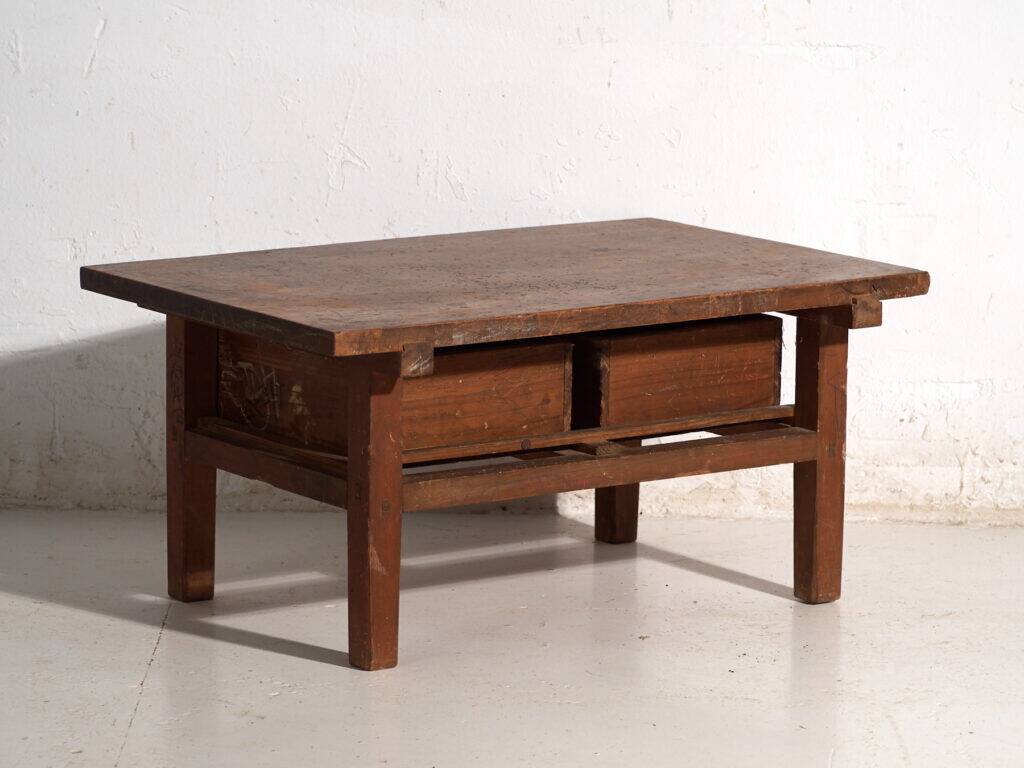 Table basse ancienne japonaise en bois – Japon, vers 1930