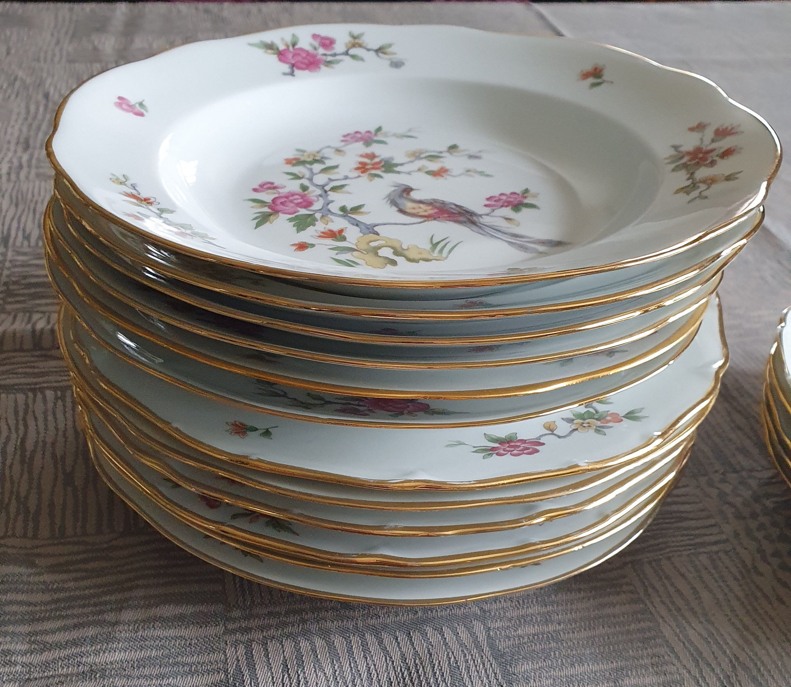 Sologne porcelain table service the archbishop