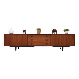 Teak sideboard, Danish design, 1970s, production: Denmark