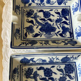 2 Cendriers oignons style Meissen