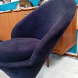 Vintage 70s cone chair armchair
