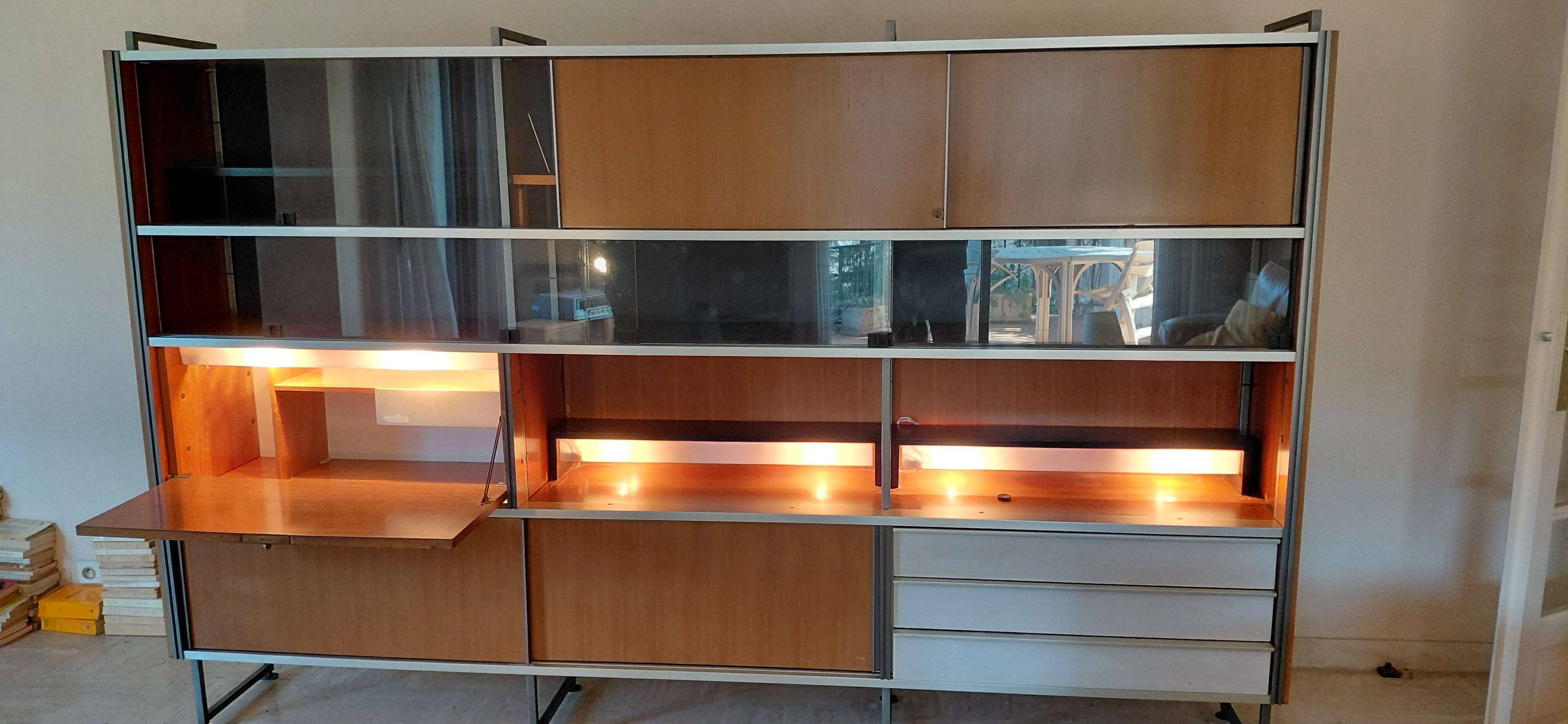 Library / storage EFA — vintage design by Georges Frydman