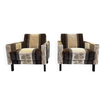 Set de 2 fauteuils vintage