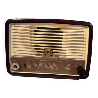 Old seventies radio for decoration