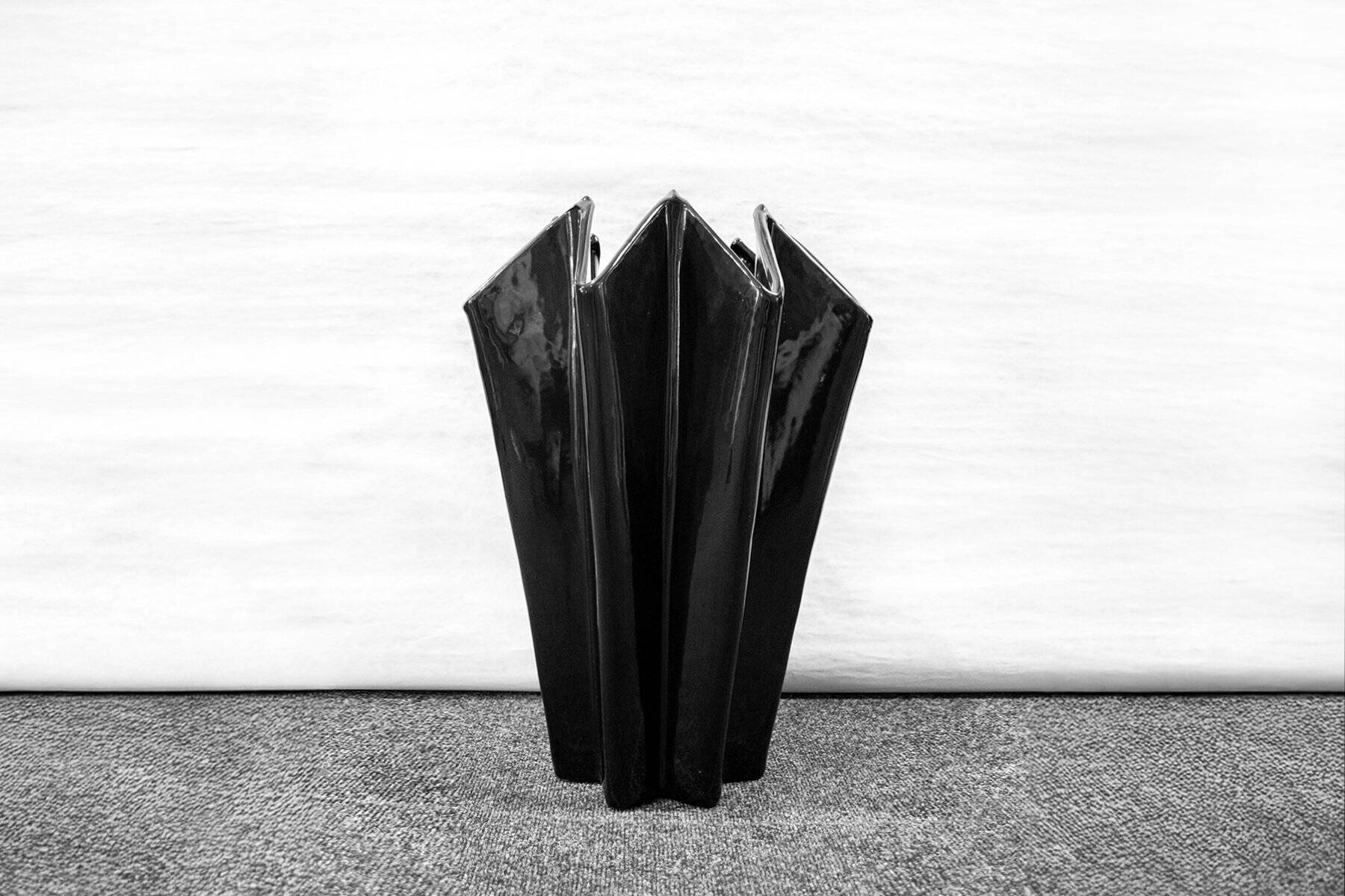 Vintage ceramic umbrella stands from the 1970s.