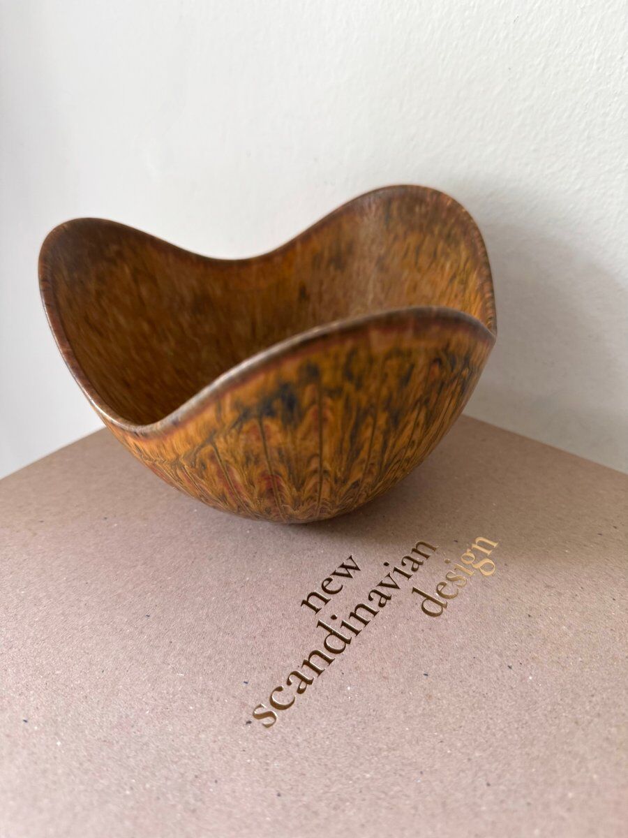 Ceramic ash bowl by Gunnar Nylund for Rörstrand, 1960s