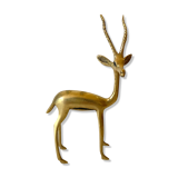 Antelope in gilded brass