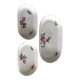 3 oval antique porcelain dishes kahla made a gdr (german)